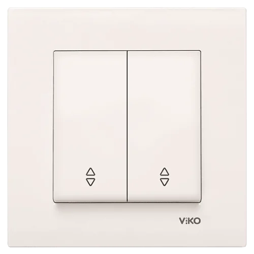 Viko 90967217 Karre/Meridian Krem Komitatör Vavien Mekanizma - Çerçevesiz - 1