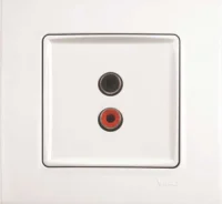 Viko 90967237 Karre/Meridian Krem Müzik Yayın Prizi Mekanizma - Çerçevesiz - 1