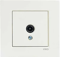 Viko 90967260 Viko Karre/Meridian Krem TV Geçişli 12dB Mekanizma - Çerçevesiz - 1