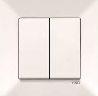 Viko 90967283 Karre/Meridian Krem Impulse Komütatör Mekanizma - Çerçevesiz - 1