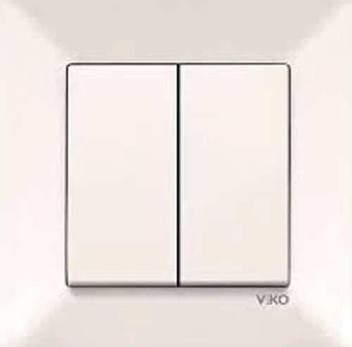 Viko 90967283 Karre/Meridian Krem Impulse Komütatör Mekanizma - Çerçevesiz - 1