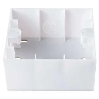 Viko 90969003 Karre Beyaz Derin Sıva Üstü Kasa - 1