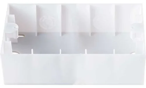 Viko 90969004 Karre Beyaz 2'li Sıva Üstü Kasa - 1