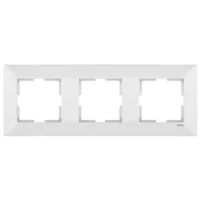 Viko 90979003 Meridian Beyaz 3'lü Çerçeve - 1