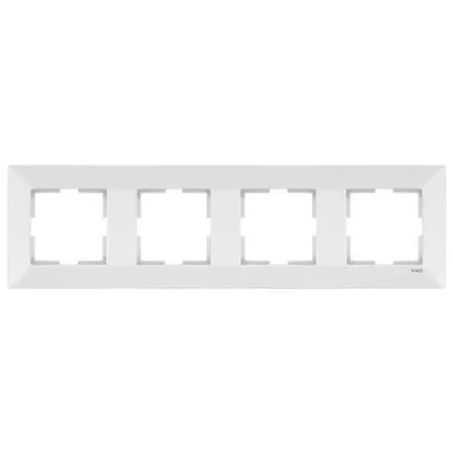 Viko 90979004 Meridian Beyaz 4'lü Çerçeve - 1