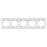 Viko 90979005 Merıdıan Beyaz 5'li Çerçeve - 1