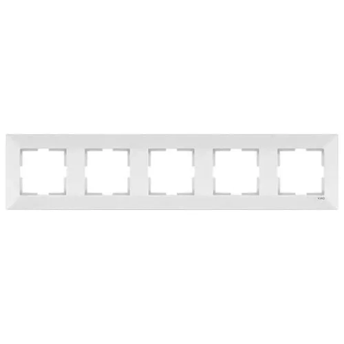 Viko 90979005 Merıdıan Beyaz 5'li Çerçeve - 1