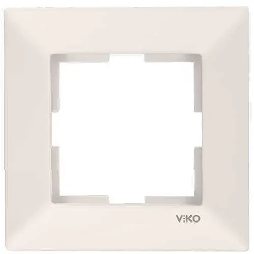 Viko 90979011 Meridian Krem Tekli Çerçeve - 1