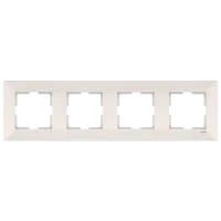 Viko 90979014 Meridian Krem 4'lü Çerçeve - 1