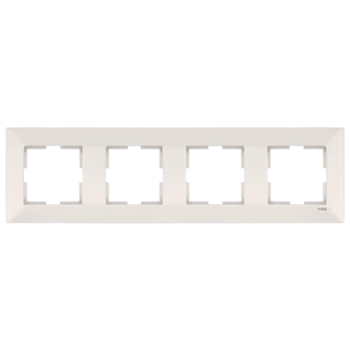 Viko 90979014 Meridian Krem 4'lü Çerçeve - 1