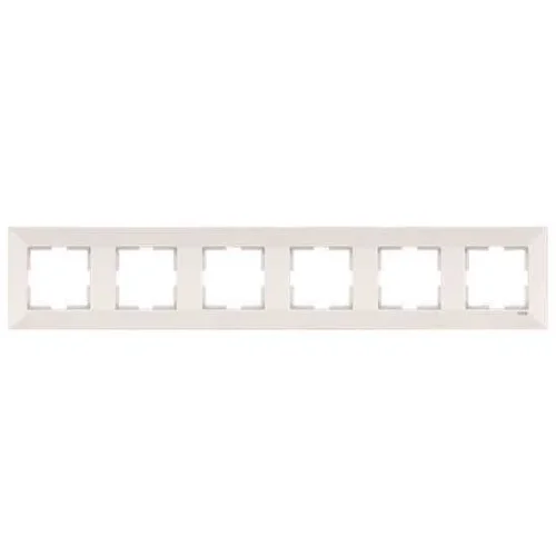 Viko 90979016 Meridian Krem 6'Lı Çerçeve - 1