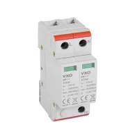 Viko VSP-2/50/B+C 2 Fazlı 50kA 275V AC B+C Sınıfı Modüler Parafudr - 1