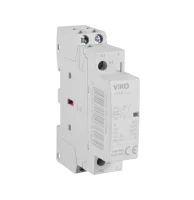 Viko VTCR-20/11 20A 2 Fazlı Yardımcı Kontaklı 1NO+1NC Modüler Kontaktör - 1