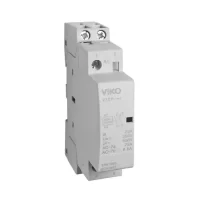 Viko VTCR-25/11 Modüler 25A 1NO1NC 230V AC Kontaktör(Ray Tipi) - 1