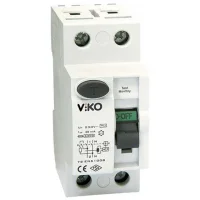 Viko VTR2-25300 2x25A 300mA AC Tip Kaçak Akım Rölesi - 1