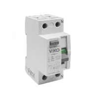 Viko VTR2-32300 AC Tipi 32A 2 Fazlı 300mA 6kA Kaçak Akım Rölesi - 1