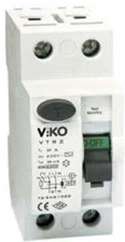 Viko VTR2-6330 2x63A 30mA AC Tip Kaçak Akım Rölesi - 1