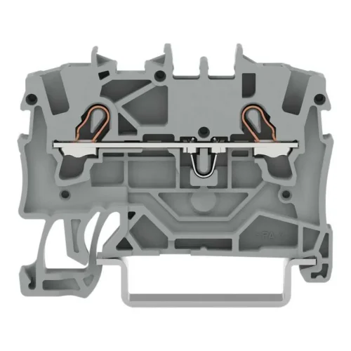 Wago 2001-1201 2,5 mm² Gri 2 İletkenli Ray Klemens - 1