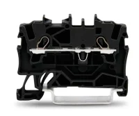 Wago 2001-1205 2,5 mm² Siyah 2 İletkenli Ray Klemens 