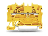 Wago 2001-1206 2,5 mm² Sarı 2 İletkenli Ray Klemens 