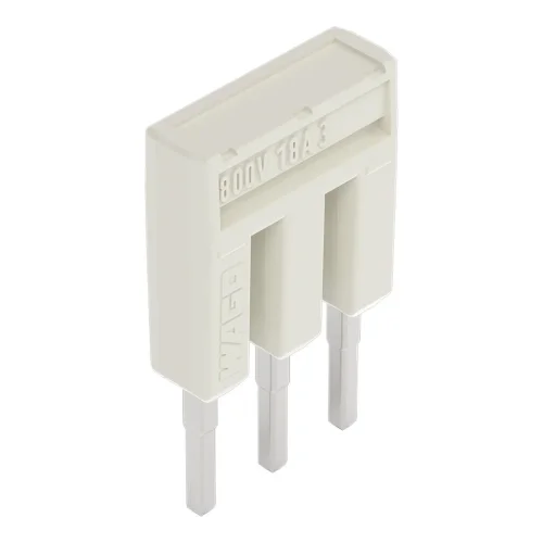 Wago 2001-403 Köprü 3 Yollu Yalıtımlı Açık Gri - 1