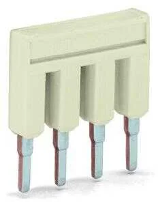 Wago 2001-410 10 Yollu Açık Gri Köprü 2001 Serisi Klemensler İçin Kullanılır - 1