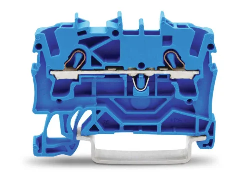 Wago 2002-1204 4 mm² Mavi 2 İletkenli Ray Klemens - 1