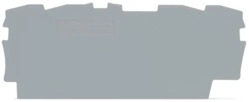 Wago 2002-1491 Sonlandırma Ve Ara Plakası Gri - 1