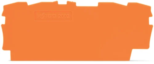 Wago 2002-1492 Sonlandırma Ve Ara Plakası Turuncu - 1