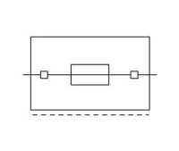Wago 2002-1611 4 mm² Gri 2 İletkenli Sigortalı Klemens - 3