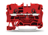 Wago 2004-1203 6 mm² Kırmızı 2 İletkenli Ray Klemens 