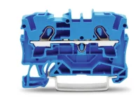 Wago 2004-1204 6 mm² Mavi 2 İletkenli Ray Klemens 