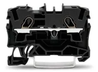 Wago 2004-1205 6 mm² Siyah 2 İletkenli Ray Klemens 