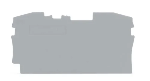 Wago 2006-1291 1 mm Kalınlık Gri Sonlandırma Ara Plakası 2006 Serisi Klemensler İçin Kullanılır - 1