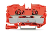 Wago 2010-1202 16 mm² Turuncu 2 İletkenli Ray Klemens 