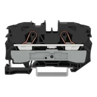 Wago 2010-1205 16 mm² Siyah 2 İletkenli Ray Klemens 