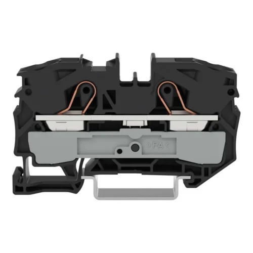Wago 2010-1205 16 mm² Siyah 2 İletkenli Ray Klemens - 1