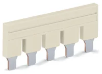 Wago 2010-405 Köprü 5 Yollu Yalıtımlı Açık Gri - 1