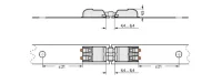 Wago 2060-953/028-000 3 Kutuplu Beyaz Kart-Kart Bağlantısı Pin Aralığı 4 mm - 3