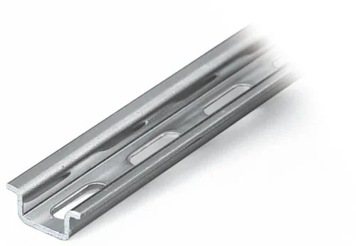 Wago 210-111 Çelik Taşıyıcı Ray 15X5,5mm 1 mm Kalınlık Gümüş - 1