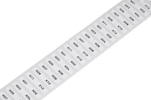 Wago 210-805/000-002 Smart Printer İçin 6 X 15 mm Sarı Cihaz Etiketi - 1