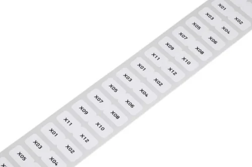 Wago 210-806/000-002 Smart Printer İçin 9 X 15 Mm Sarı Cihaz Etiketi - 1