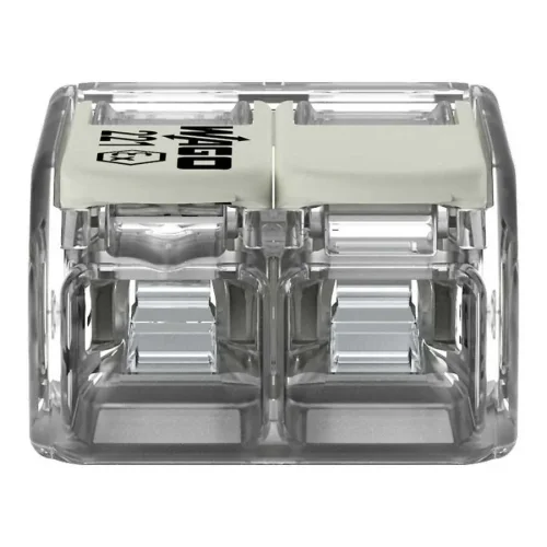 Wago 221-482 2 İletkenli Şeffaf Buat Klemens 2X4 mm² Ex Uygulamaları İçin Uygun - 3