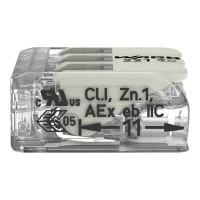 Wago 221-483 3 İletkenli Şeffaf Buat Klemens 2X4 mm² Ex Uygulamaları İçin Uygun - 2