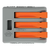 Wago 222-413 Kollu Birleştirme Konektörü 4 mm² 3 İletkenli Gri - 4