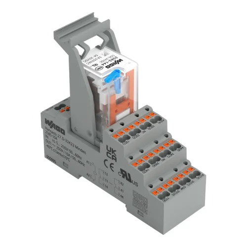 Wago 2585-344 24 Vdc 4 Kontak 5A Röle Modülü - 1