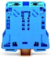 Wago 285-154 50 mm² Mavi 2 İletkenli Ray Klemens 