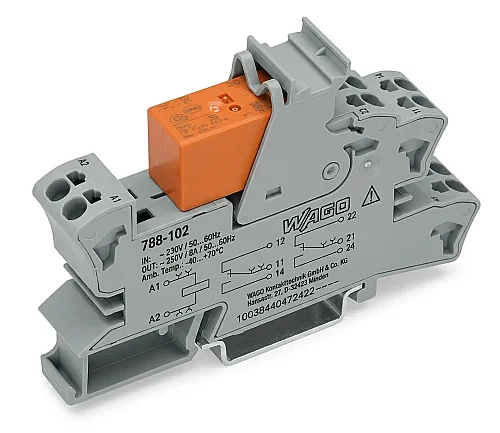 Wago 5119-9793 24V DC 2x8A Çift Kontak Röle Modülü - 1