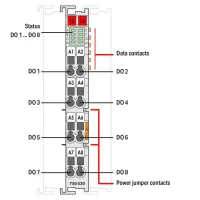 Wago 750-530 8 Kanallı Dijital Çıkış 24 Vdc 0,5 A - 2