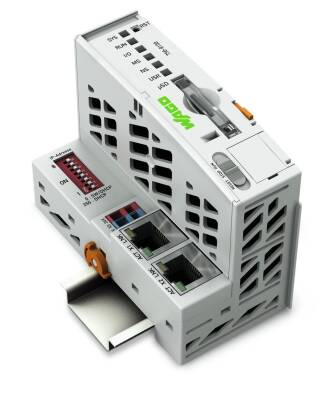 Wago 750-8100 Kontrolör Pfc100 2 X Ethernet Eco - 1